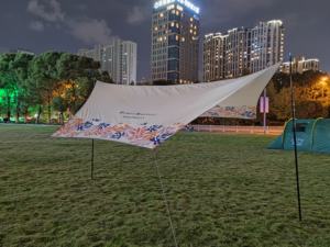 Diseño Rainfly carpa lona Refugio Portátil Picnic <span class=keywords><strong>Sombra</strong></span> Lona Grande Refugio Tiendas Camping Fly Sheet - Product Image 6