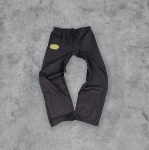 Pantalones de chándal informales de lona pesada para hombre, cintura con cordón transpirable ecológico para dobladillo, lavado desgastado, logotipo personalizable - Product Image 2