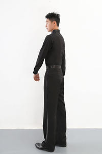 Pantalones elásticos de baile de salón Latino Traje de baile de jazz profesional Ropa de baile de <span class=keywords><strong>salsa</strong></span> moderna - Product Image 5