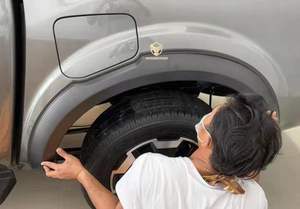 Kit carrosserie Taishuai 4x4, élargisseurs d'ailes fins de 4 pouces pour <span class=keywords><strong>Navara</strong></span> NP300 2020 <span class=keywords><strong>2021</strong></span> - Product Image 5