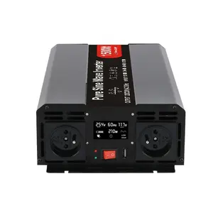 Car Power Inverter DC 12V to 110V 220V AC Converter With USB port 1500W 2000W