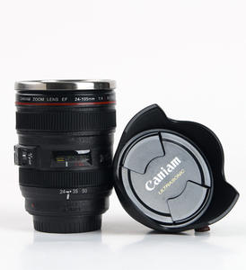 Giá Rẻ 400Ml Xách Tay Thép Không Gỉ Cách Điện Phích Xe Cốc Cốc Đôi Tường Chân Không Du Lịch <span class=keywords><strong>Cameral</strong></span> Ống Kính Cà Phê Cốc Cốc - Product Image 6