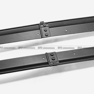 ใส่ได้พอดีกับฮอนด้า Civic Gen 11 FE1ซีดานรุ่นเพียง Type-R สไตล์ ABS ชุดกระโปรงข้างพลาสติกสีดำเงา - Product Image 6