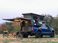 Caravane pliante moderne de haute qualité Pioneer Mini 4x4, légère, imperméable, avec plancher en bois, confortable pour les voyages