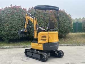 Durable Model 17 <b>Small</b> Mini Crawler Excavator with Original Engine - Agricultural Digger for Home & Field - Product Image 5