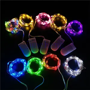 Fairy String Lights mit 3 blinkenden Modi 7 Fuß 20 LED Mini Neuheit Wasserdichter Kupferdraht Sternenlicht Batterie betriebener Urlaub