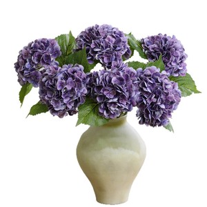 BF-HG06 Fiori Artificiali di Alta Qualità in Lattice, Ortensie Realistiche per Decorazioni di Feste, Hotel e Matrimoni, Blu, Bianco, Rosa - Product Image 5