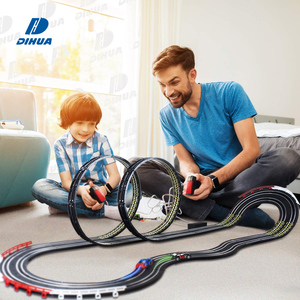 Circuit de course de slot cars électrique Super Loop avec deux voitures pour des courses doubles, jeu de course amusant pour garçon, meilleur cadeau pour les enfants - Product Image 2