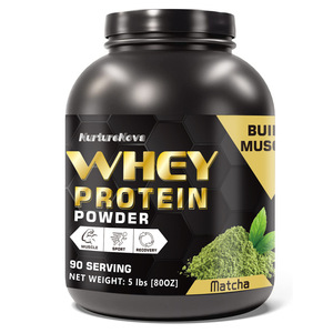 Grenz überschreiten der Export Adult <span class=keywords><strong>Whey</strong></span> <span class=keywords><strong>Protein</strong></span> Powder 5LBS 10-19g <span class=keywords><strong>Protein</strong></span> Schokolade Erdbeer Vanille Matcha - Product Image 3