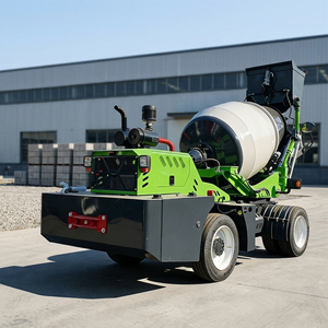 Vente de véhicule mélangeur de béton 2m³ EPA CE, moteur diesel, 4x4, mobile, auto-alimenté - Product Image 1