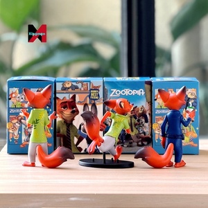 रचनात्मक ट्रेंडी ज़ोटोपिया दृश्य संस्करण आंकड़ा जूडी निक खिलौना डेस्कटॉप डेकोर - Product Image 4