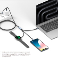 Câble de charge rapide standard C vers C, chargeur 100W, câble de données de charge rapide pour téléphone portable, tablette, écouteurs, ordinateur, durable