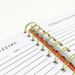 2025 biểu tượng tùy chỉnh <span class=keywords><strong>A5</strong></span> hàng tuần & Hàng tháng mục tiêu kế hoạch Tạp Chí xoắn ốc chương trình nghị sự với PVC/PP Bìa hàng ngày máy tính xách tay với hộp đóng gói - Product Image 6