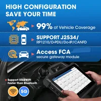 Pour LANCEMENT X431 PAD 7 VII PAD7 PADVII Outils de diagnostic de voiture Scanner automobile Diagnostic automatique J2534 Smartlink