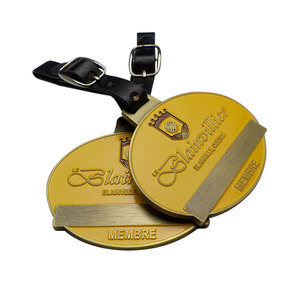 Etichette per Borse da Golf, Targhette con Nome per Mazze da Golf, Regali per Membri da 20 Anni, Accessori per Borse con Cinturino in PVC, Vendita Calda - Product Image 4