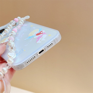 Tình Yêu Thiên Thần In Vỏ Vòng Đeo Tay Bạc Nút Cứng PC TPU Điện Thoại Di Động Bìa Trường Hợp Đối Với <span class=keywords><strong>iPhone</strong></span> X XR XS 11 12 13 14 15 16 Pro Max - Product Image 6