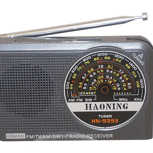 Dongguan Radio Saku Pendek Twave, Radio Saku Sw1-7 Fm Mini Portabel Murah Multi Band