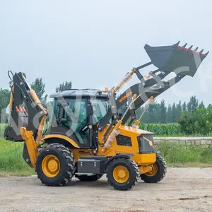 Waymeck W1 Mini Máy xúc backhoe loader Mini lật với backhoe