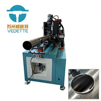 Équipement de perçage automatique CNC pour tubes en acier inoxydable de 6 pouces, 220V/380V 3.5kW, Spécial pour la production de tubes de refroidissement liquide
