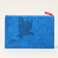 Pochette zippée en papier kraft lavable imprimée sur mesure, sac léger pour organiser les documents, pour les voyages, le bureau, OEM ODM