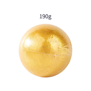 Conception de produit spécifique à la marque Bain d'aromathérapie adoucissant pour la peau luxueux Fizzies <span class=keywords><strong>Or</strong></span> Bombes de bain à paillettes hydratantes pour les femmes - Product Image 2
