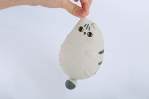 Tendance 2024 nouveaux jouets à presser OEM mignon <span class=keywords><strong>chat</strong></span> paresseux jouets en peluche balles slime rempli led <span class=keywords><strong>anti</strong></span>-<span class=keywords><strong>stress</strong></span> fidget jouets pour enfants - Product Image 3