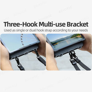 Прочный зажим с ЧПУ, Многофункциональный Карабин с 3 отверстиями, с кожаным ремешком премиум-класса для DJI RC Pro 2, аксессуары для дрона - Product Image 2