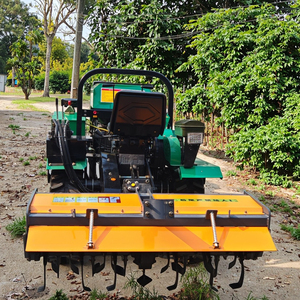 Agricultural Agriculture Crawler <b>Cultivator</b> Tracked Orchard Tiller Rotary Garden <b>Cultivator</b> Mini Rotary Tiller With Seeder - Product Image 2