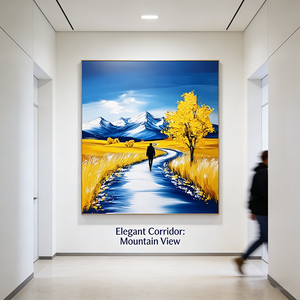 Pinturas de Paisajes sobre Lienzo, Cuadros Decorativos para el Hogar y Arte de Pared para la Sala de Estar, para la Habitación de un Niño - Product Image 1