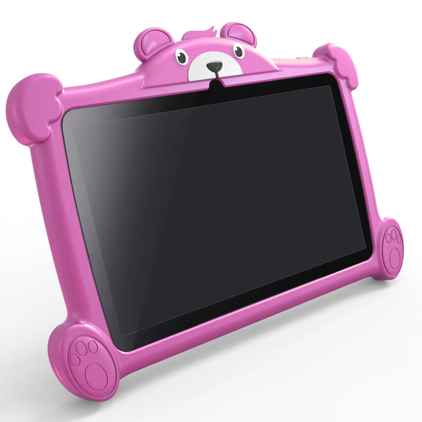 ATOUCH Tablet Pc Anak 7 Inci, Aplikasi Pendidikan Bawaan Bawaan Android dengan Ram 3GB Penyimpanan 32GB, Hadiah Terbaik untuk Anak-anak