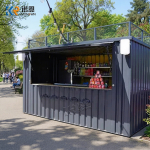 Commercial Street Specialty Container Bar Quioscos móviles coloridos Contenedor desmontable Tienda Casa Acero Sala de estar - Product Image 1