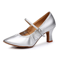 Chaussures Latines Salle De Bal Standard Bout Fermé Tan Couleur Satin Chaussures De Danse En Gros Femmes Salle De Bal Sandales Professionnel Danse Latine