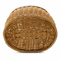 Couverture de seau en rotin PP artisanal OEM personnalisée avec isolation thermique pour seaux à glace en acier inoxydable