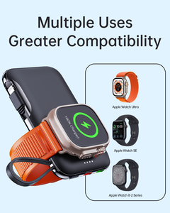 พาวเวอร์แบงค์แม่เหล็กไร้สายขนาดเล็ก 5000mAh 20W แบตเตอรี่ลิเธียมโพลิเมอร์ ชาร์จเร็วสำหรับ <span class=keywords><strong>iPhone</strong></span> และสมาร์ทวอทช์ ขายดี - Product Image 6