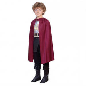 Ensemble de costume de roi royal pour enfants avec cape, couronne et ceinture pour garçons, idéal pour les jeux de rôle et les fêtes d'Halloween - Product Image 2