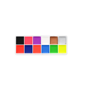 Kit <span class=keywords><strong>de</strong></span> Pintura Corporal y Facial con Purpurina Neón, Seguro para Niños, Colores Fluorescentes, Brillo con Luz Negra, para Fiestas, Carnavales, Suministros <span class=keywords><strong>de</strong></span> Maquillaje - Product Image 6
