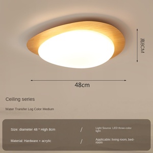 ไฟเพดาน LED แบบโมเดิร์นพร้อมรูปดวงจันทร์สำหรับติดตั้งบนพื้นผิวในอาคารฐานโลหะสำหรับโรงแรม - Product Image 3