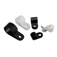 Clips et attaches de gestion de câbles en nylon de type R certifiés RoHS de haute qualité, vis de fixation de câbles série UC