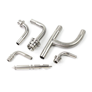 <span class=keywords><strong>CNC</strong></span> bộ phận máy móc rèn nước giải khát phụ kiện vệ sinh khuỷu tay thép không gỉ đánh bóng 90 độ Y Phù hợp không gỉ ống cắm - Product Image 1