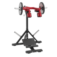 MND PL27 Machine à mollets debout à charge libre, entraîneur de mollets professionnel avec coussin en mousse haute densité pour salle de sport et centre de fitness