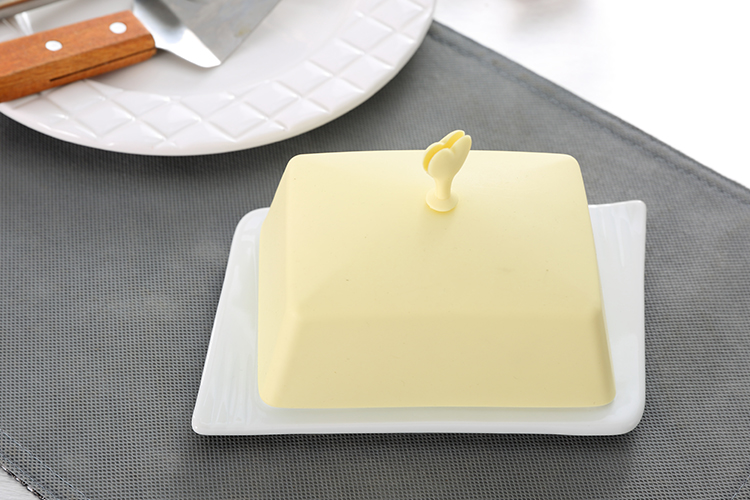 buy porcelain butter dish,butter dish with lid,ceramic butter