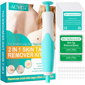 ALIVER 2 in 1 Kit penna per la rimozione delle <span class=keywords><strong>verruche</strong></span> dell'etichetta della pelle rapidamente e facilmente naturale per uso domestico - Product Image 1