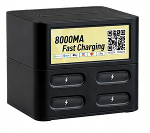 Estación de Carga Compartida de Escritorio, Quiosco de Carga Inteligente para Cafetería, <span class=keywords><strong>Bar</strong></span>, Restaurante - Product Image 4