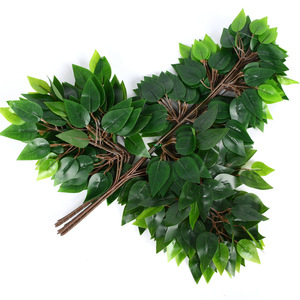 <strong>Imitation</strong> Banyan <strong>Tree</strong> Branch Green Banyan <strong>Tree</strong> Branch Palm <strong>Tree</strong> Engineering Branch Garden Decoration Fake Leaves Over Glue Banya - Product Image 6