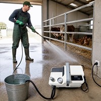 Nouvelle nettoyeuse haute pression portable DIKE DK12.15 1800W 120Bar 6.5L/min certifiée CE en acier inoxydable OEM ODM pour le nettoyage automobile