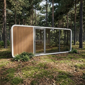 Amata da tutti: Apple Cabin, casa mobile modulare con esterno personalizzabile, ideale per resort glamping <span class=keywords><strong>al</strong></span> <span class=keywords><strong>mare</strong></span>, <span class=keywords><strong>hotel</strong></span> o caffetterie. - Product Image 1