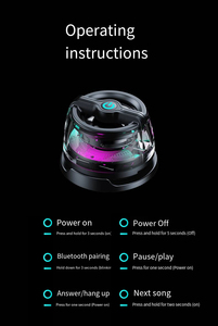 New Series Xách Tay Dây Đeo Cổ Tay <span class=keywords><strong>Bluetooth</strong></span> Loa RGB Chiếu Sáng Loa Từ Tính Bt5.3 Mini Âm Thanh Hộp Phát Lại Điện Thoại Chủ - Product Image 2