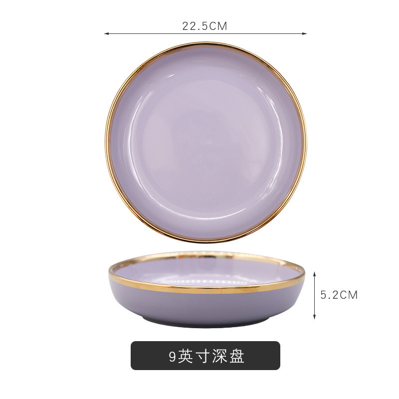 9-inch deep plate