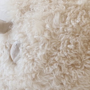 Quantité minimale de commande bas personnalisé en peau de mouton animal oreiller en peluche peluche en peau de mouton fourrure noël en peluche jouet - Product Image 4