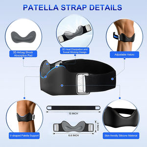 <span class=keywords><strong>Rodilleras</strong></span> profesionales de silicona con correa <span class=keywords><strong>para</strong></span> rótula, diseño de bolsa de aire <span class=keywords><strong>para</strong></span> <span class=keywords><strong>correr</strong></span> al aire libre, ciclismo, codo presurizado, cubierta protectora <span class=keywords><strong>para</strong></span> rodilla - Product Image 2